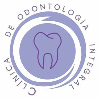 Logotipo de Clínica de Odontología Integral: un diente dentro de un círculo lavanda
